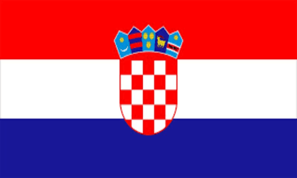 Croatia's national flag